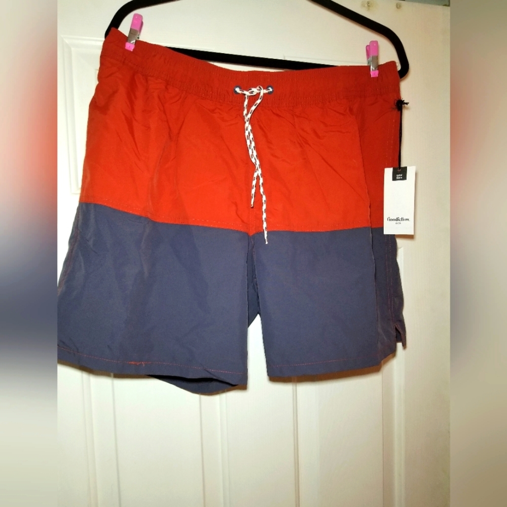 NWT MENS SWIM TRUNKS SHORTS SPORTS BEACH SIZE LARGE